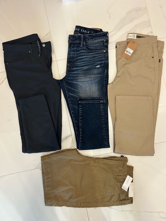 American Eagle, Lululemon Men's Pants and Jeans Bundle