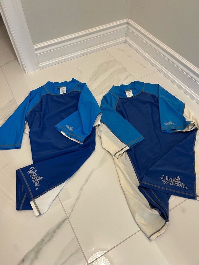 VSKins Swim Shirts Medium and Small