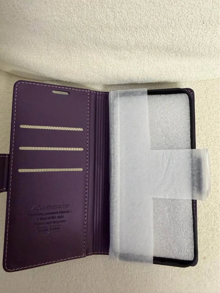 Brand New iPhone 17 Purple Wallet Case - photo 2