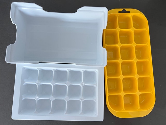 Ice Cube Tray and Storage Container