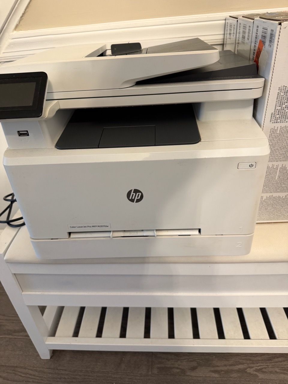HP Color LaserJet Pro MFP M281fdw With 5 Ink Cartridges - photo 5