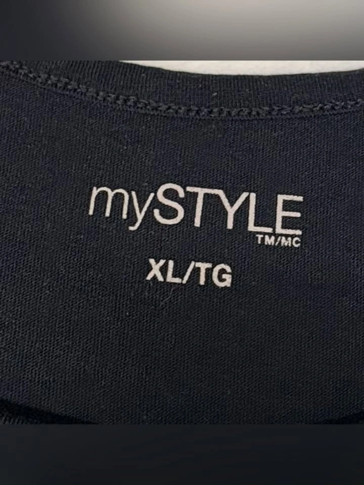 MyStyle Black Rose Graphic Tank Top Size XL - photo 4