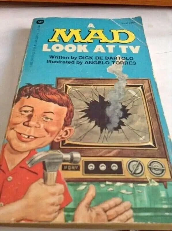 Collectible early MAD magazine : A Mad Look At TV (book)