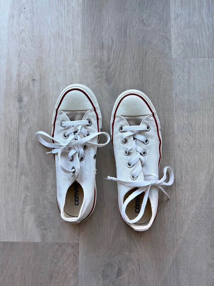 CONVERSE White Low Tops