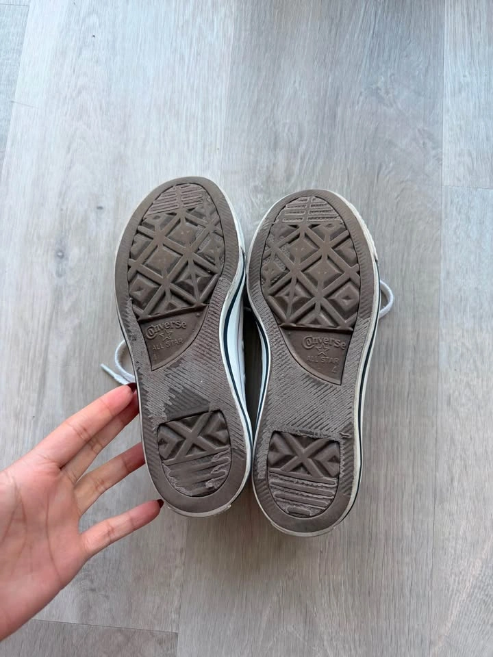 CONVERSE White Low Tops - photo 3