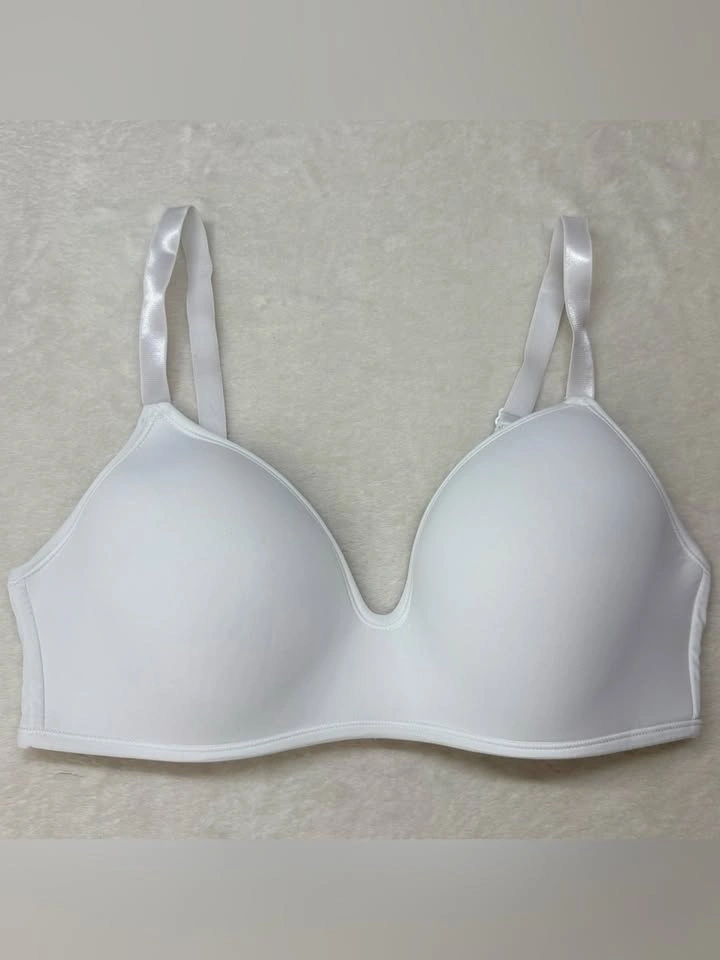 Sophie B White Wireless Moulded T Shirt Bra Seamless 38C - photo 2