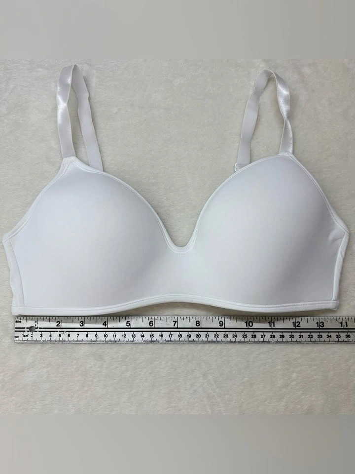 Sophie B White Wireless Moulded T Shirt Bra Seamless 38C - photo 5