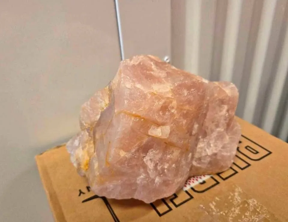 Large Rose Quartz 3-4lbs thumbnail