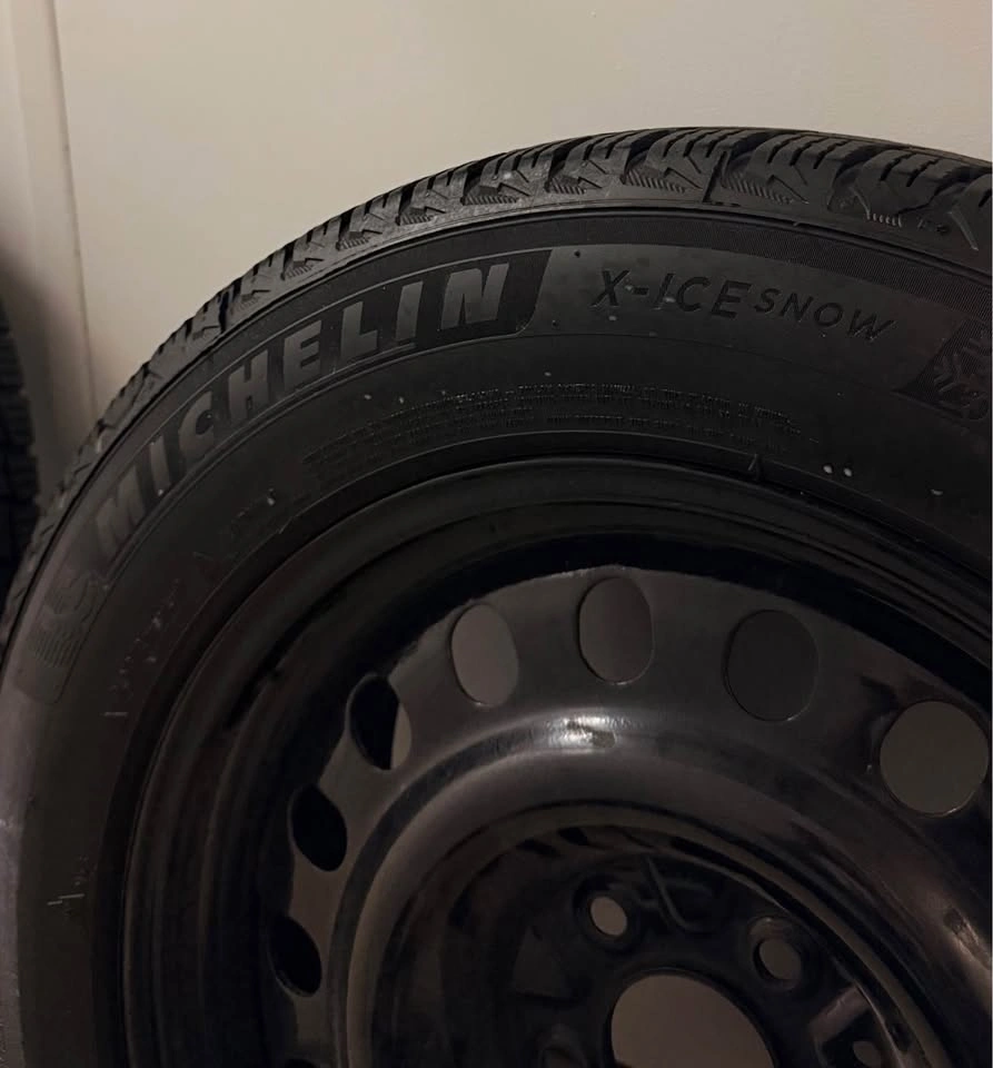 Michelin X-Ice Snow 225/60R17 Winter Tires + 17” Steel Rims - photo 5