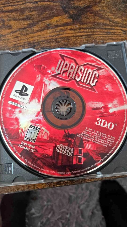 Sony PlayStation Uprising X 3DO Game
