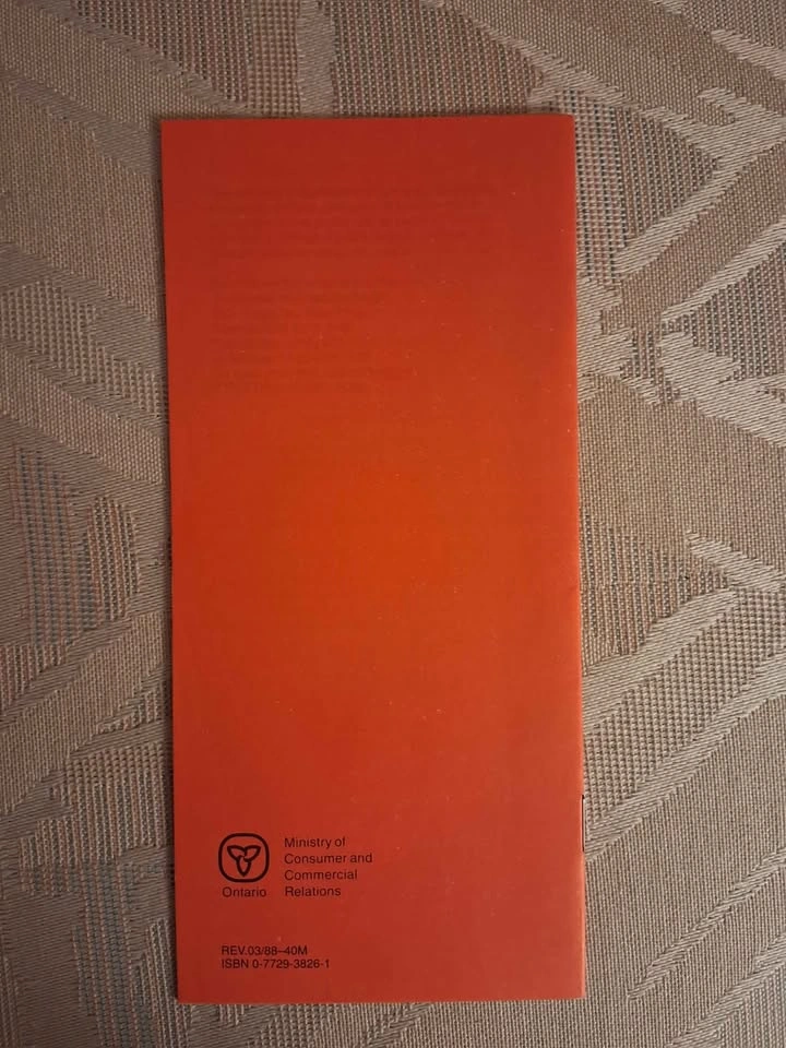 Vintage 1985 Ontario Government Booklet Ephemera - photo 4