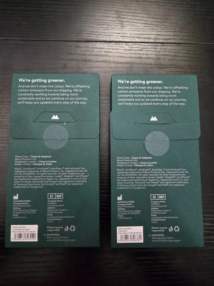 2 MOUS Samsung Galaxy S25 Phone Cases - MagSafe image indicator(4)