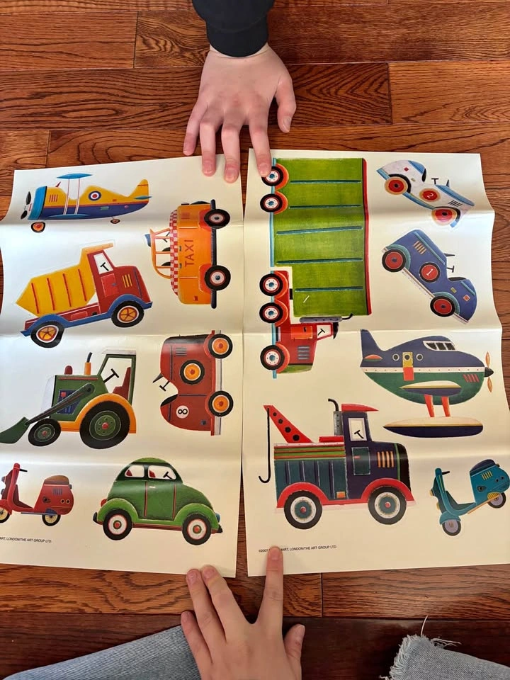 Tractor/ car wall decals