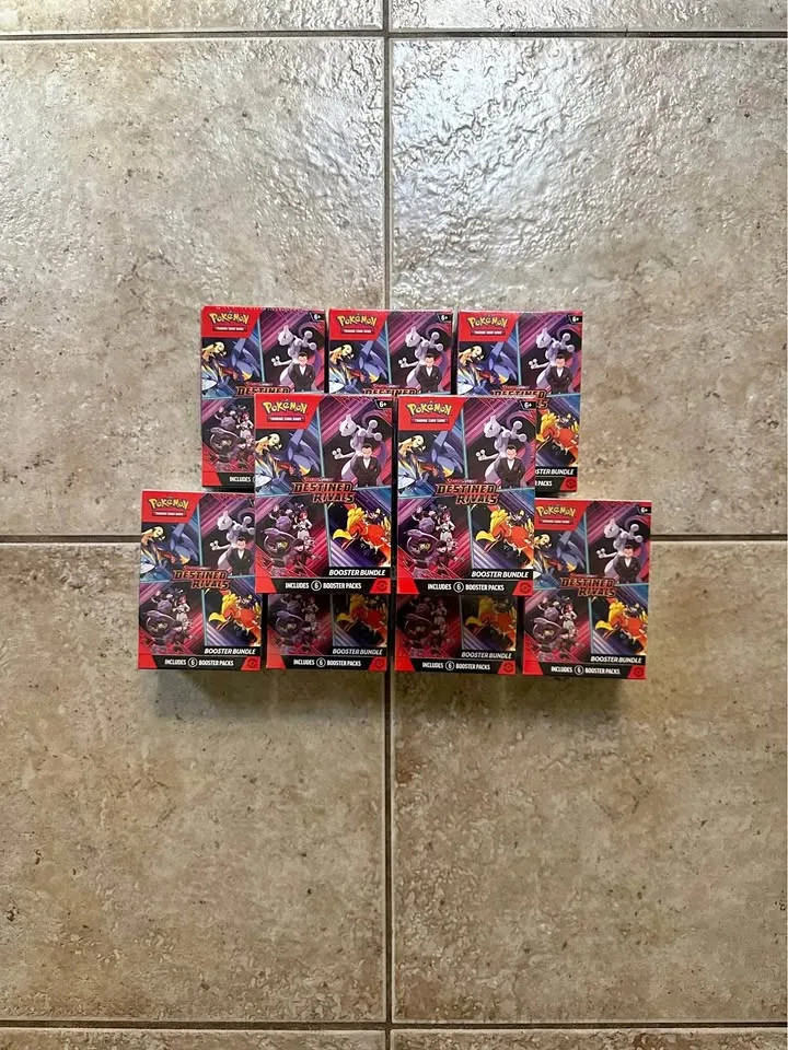 Pokemon Destined Rivals Booster Bundles thumbnail