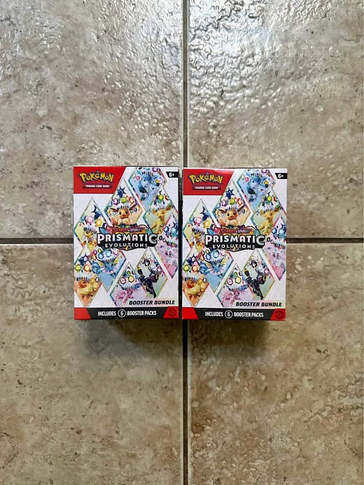 Pokemon Prismatic Evolution Booster Bundles thumbnail