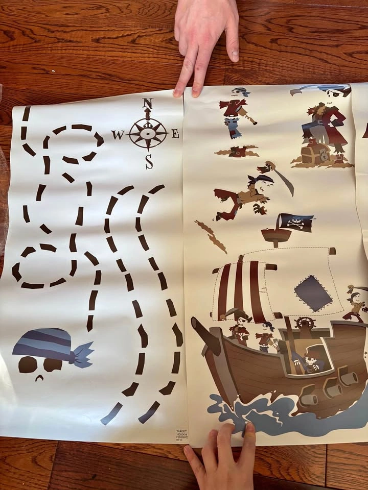 Pirate theme wall decals
