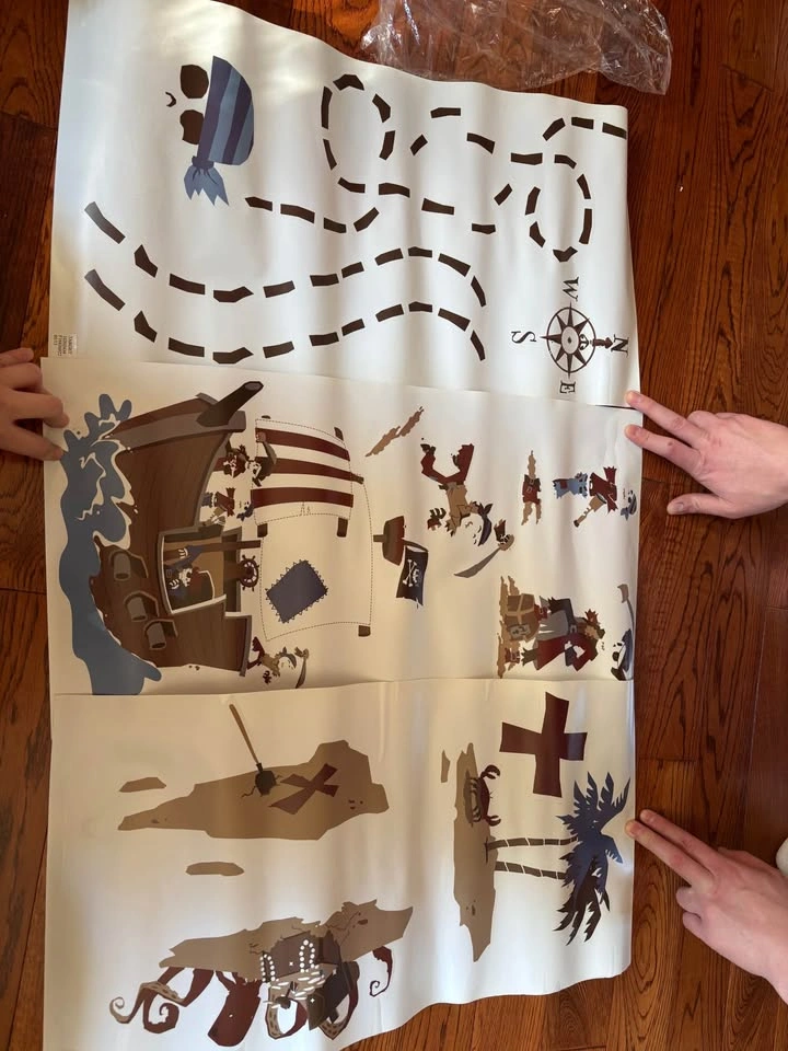 Pirate theme wall decals - photo 4