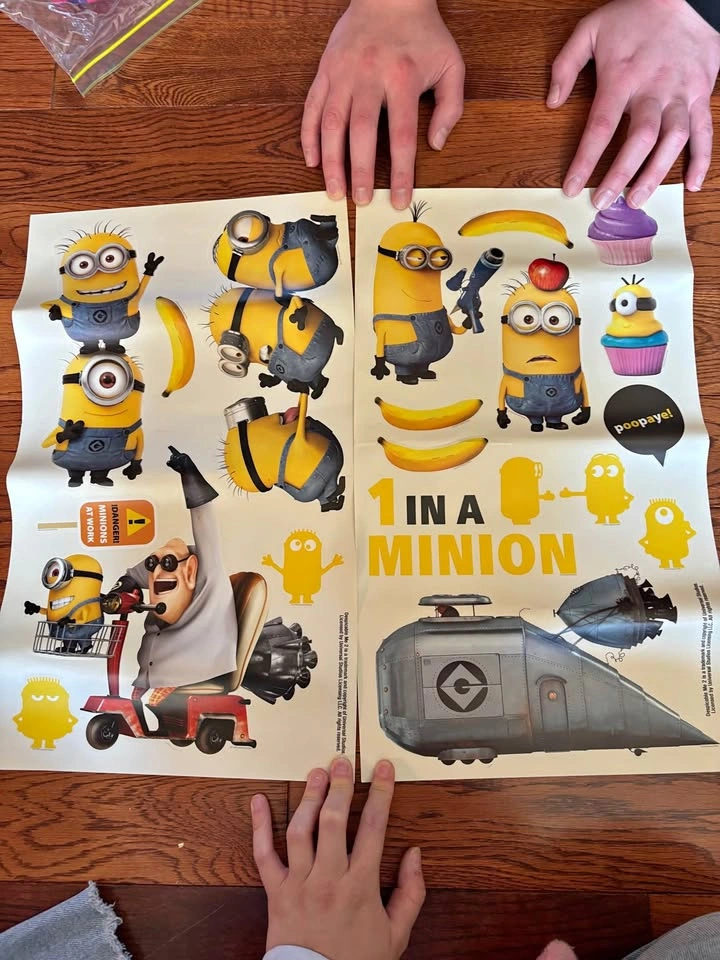 Minion wall decals