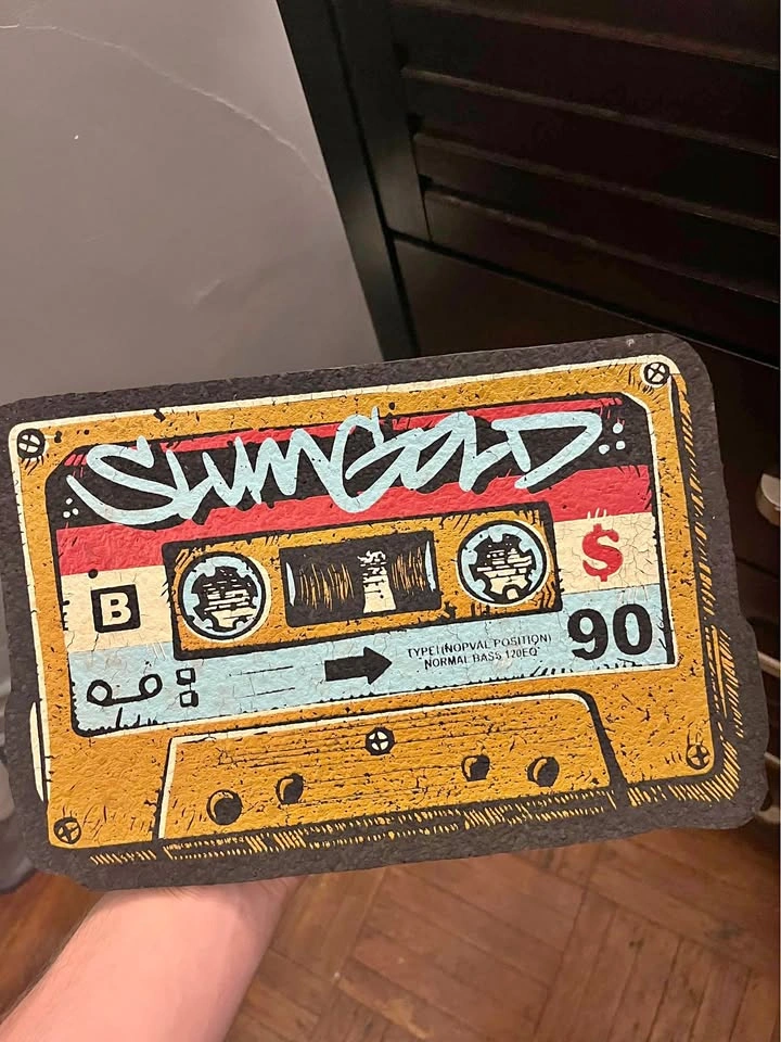 Slumgold x Moodmats Cassette Tape Mat