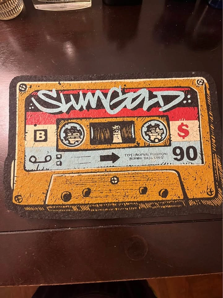 Slumgold x Moodmats Cassette Tape Mat - photo 2