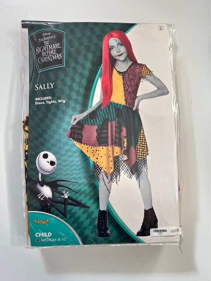 SPIRIT Halloween costume “Sally”. Size M (8-10)
