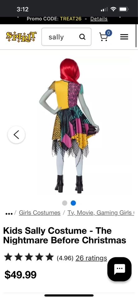 SPIRIT Halloween costume “Sally”. Size M (8-10) - photo 3