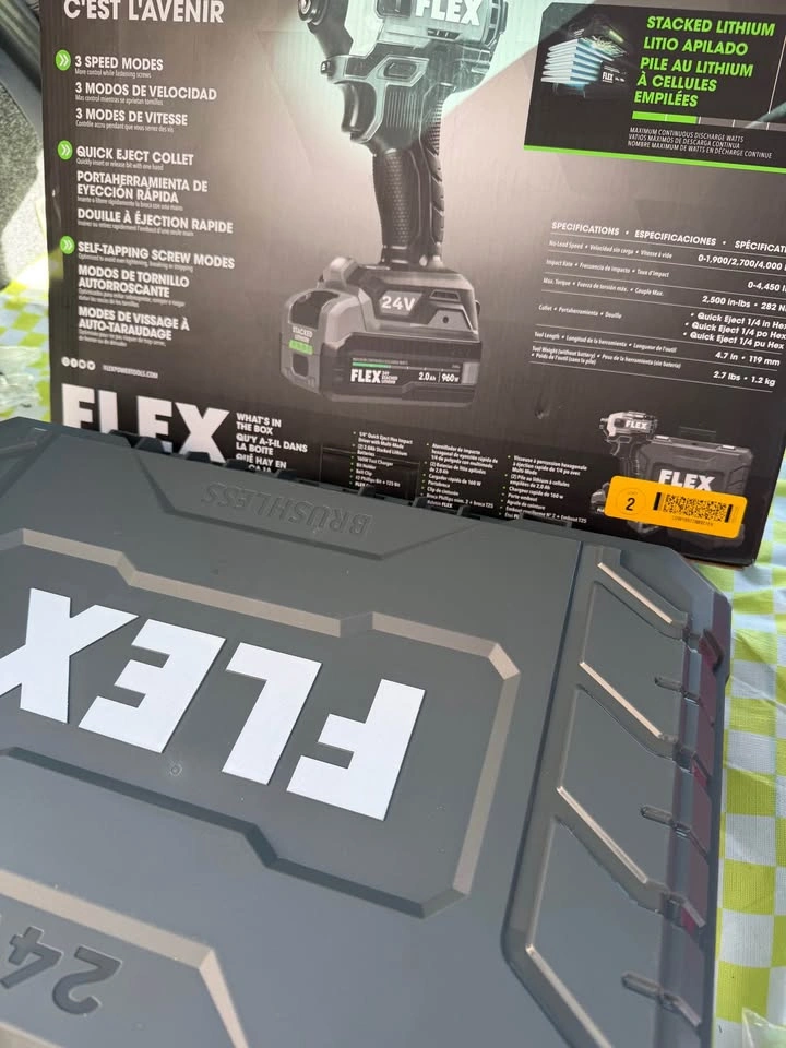 Flex 24V Cordless Impact Driver Kit – Battery & Charger - photo 5