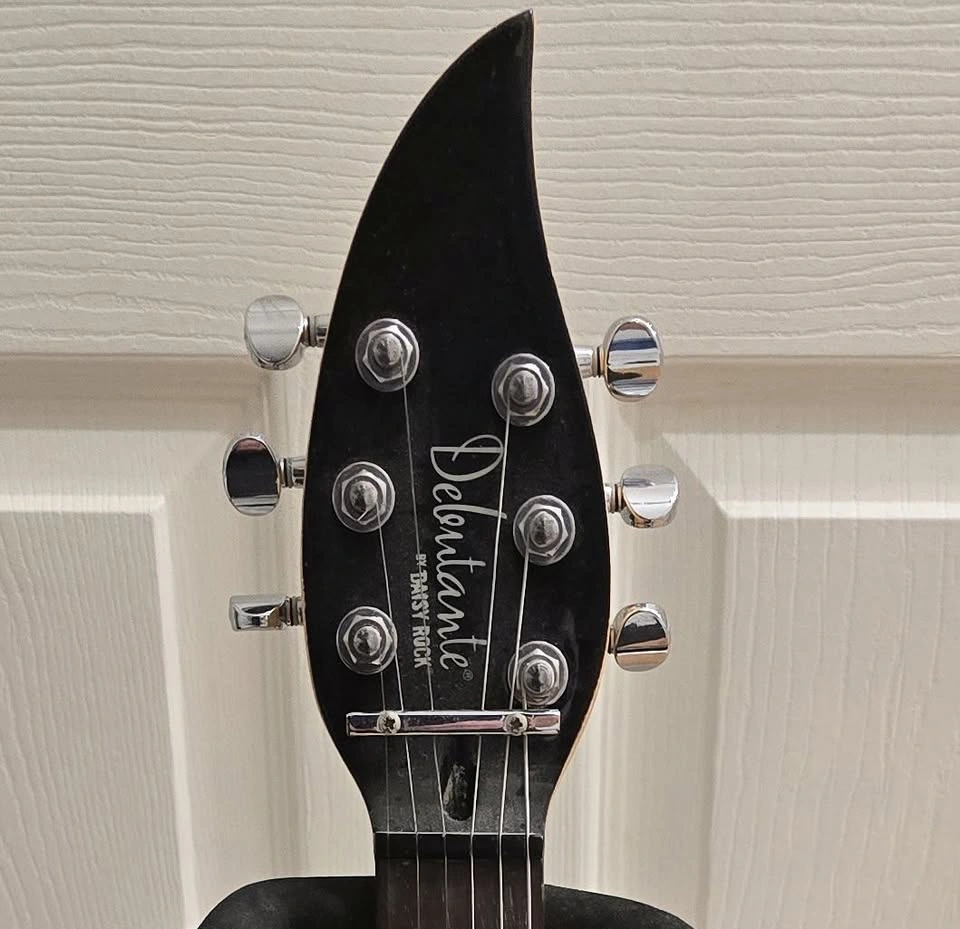 Daisy Rock Debutante Butterfly Left-Handed Electric Guitar - photo 4