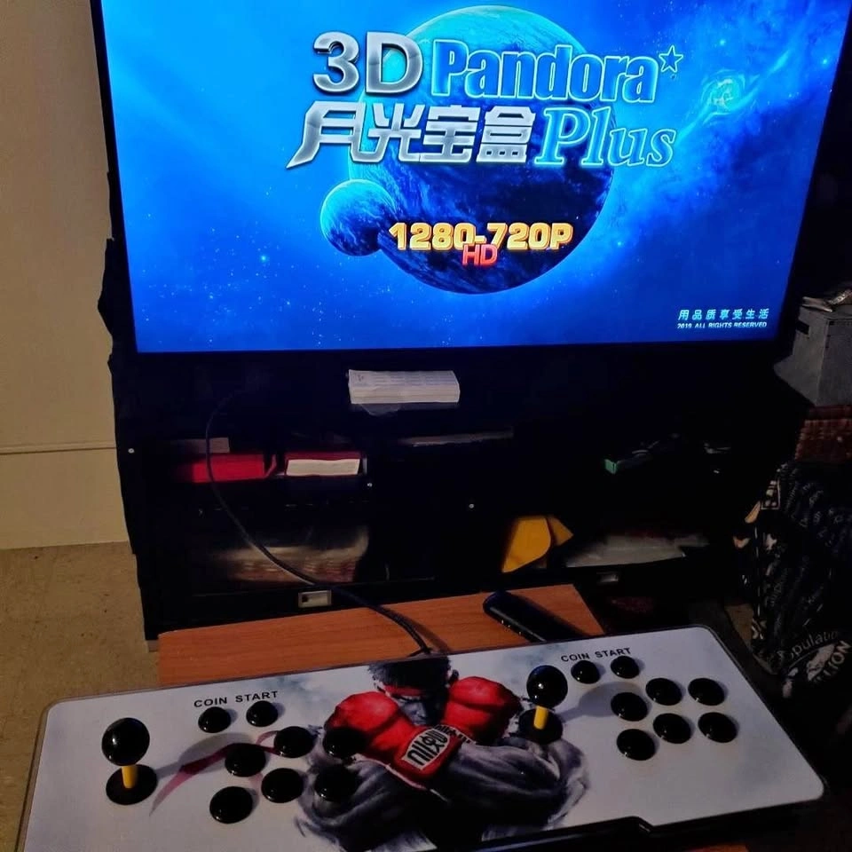 Pandora Box 3D Plus Arcade Console – 2 Player, Good Condition
