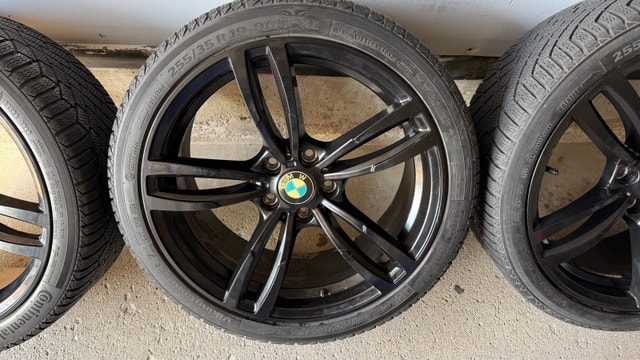 Winter Tires 19” + Black Alloy Rims - VikingContact 7 - BMW - photo 3