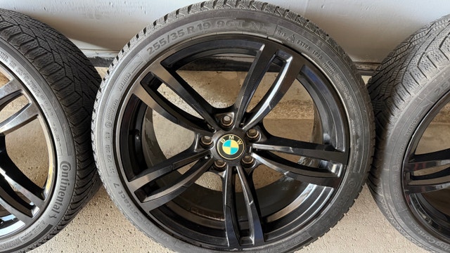Winter Tires 19” + Black Alloy Rims - VikingContact 7 - BMW - photo 4