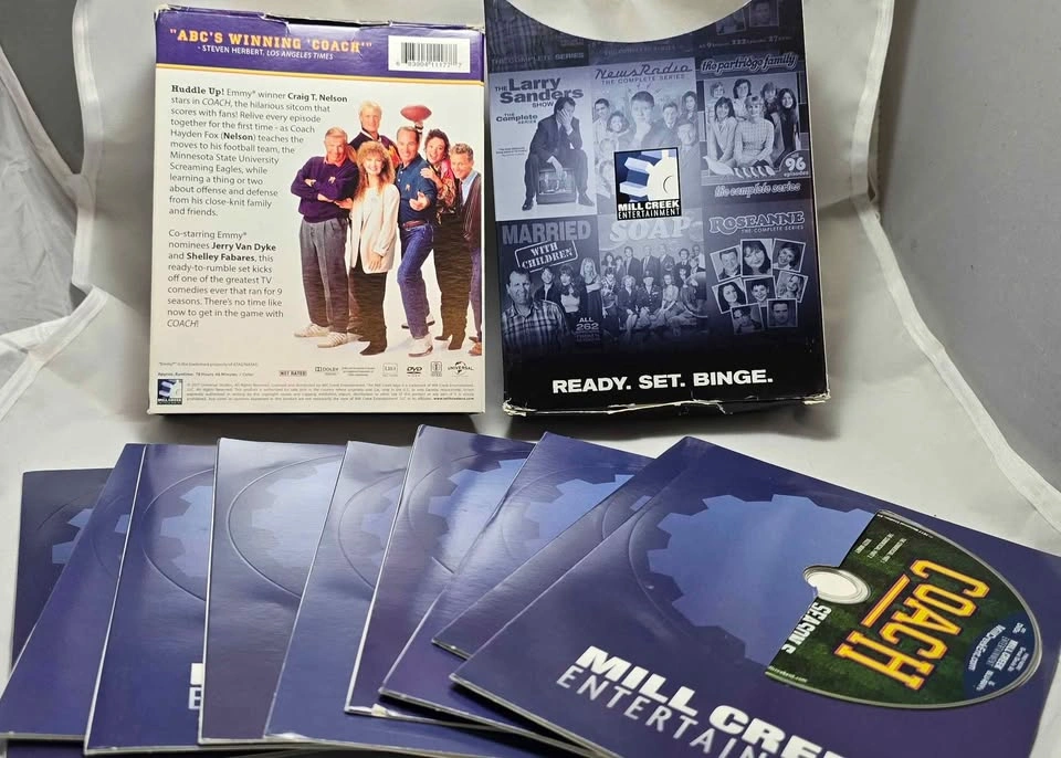 COACH TV sitcom the complete series on DVD 18 discs 200 episodes - photo 4
