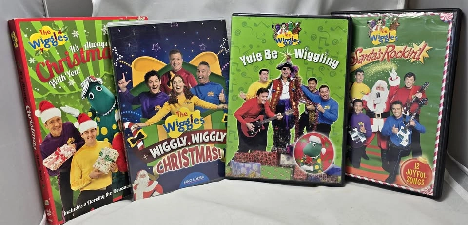 The Wiggles FOUR different Christmas specials on DVD