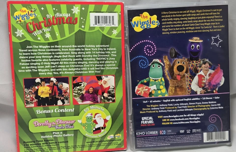The Wiggles FOUR different Christmas specials on DVD - photo 5