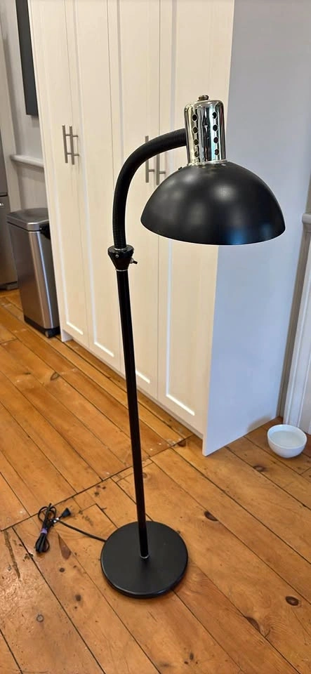 Vintage Gooseneck Floor Lamp