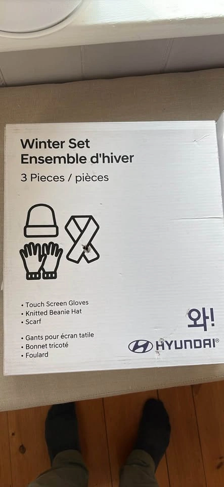 Hyundai Beanie, Gloves, and Scarf Set BNIB - photo 2