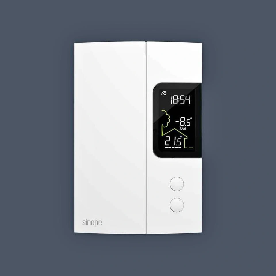 Sinopé TH1143WF Smart Wi-Fi Thermostat for Baseboard Heating
