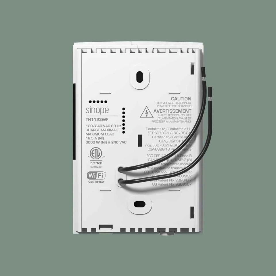 Sinopé TH1143WF Smart Wi-Fi Thermostat for Baseboard Heating - photo 4