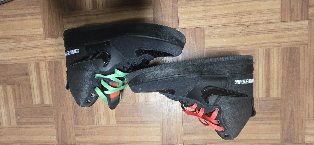 NIKE AIR FORCE 1 X LAUREN HALSEY HIGH 07 LE SIZE 7