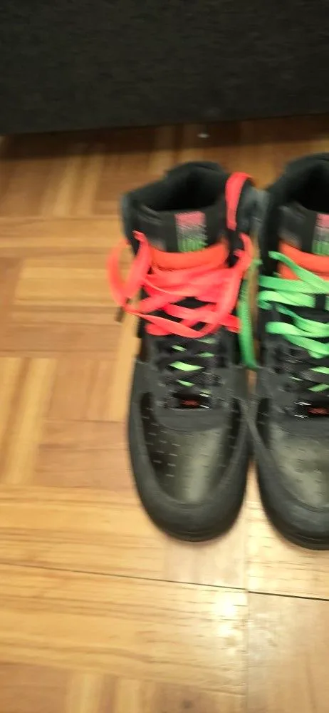 NIKE AIR FORCE 1 X LAUREN HALSEY HIGH 07 LE SIZE 7 image indicator(3)