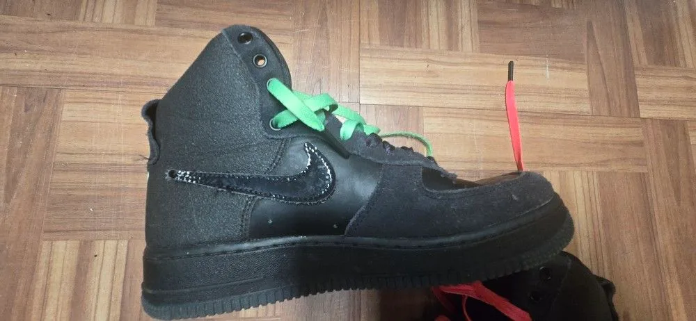 NIKE AIR FORCE 1 X LAUREN HALSEY HIGH 07 LE SIZE 7 image indicator(10)