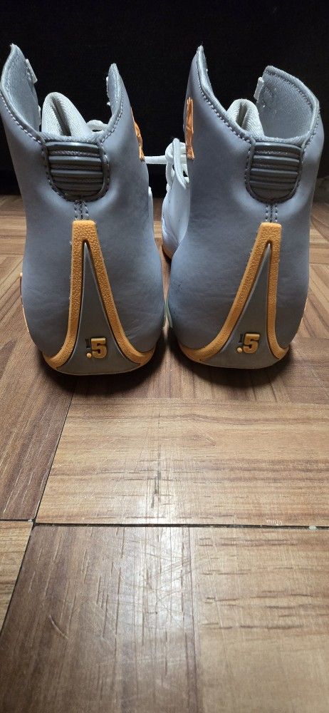2013 Size 7Y Nike Air Jordan MELO 1.5 Atomic Mango - photo 4