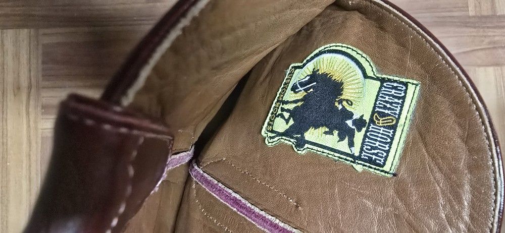 Used Vintage Crazy Horse Boots Sz 11 - photo 2