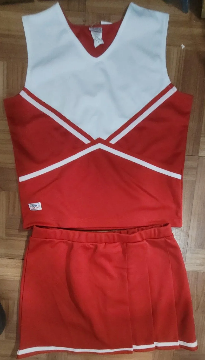 2 PIECE NWT CHASSE SPORT CHEERLEADER UNIFORM thumbnail