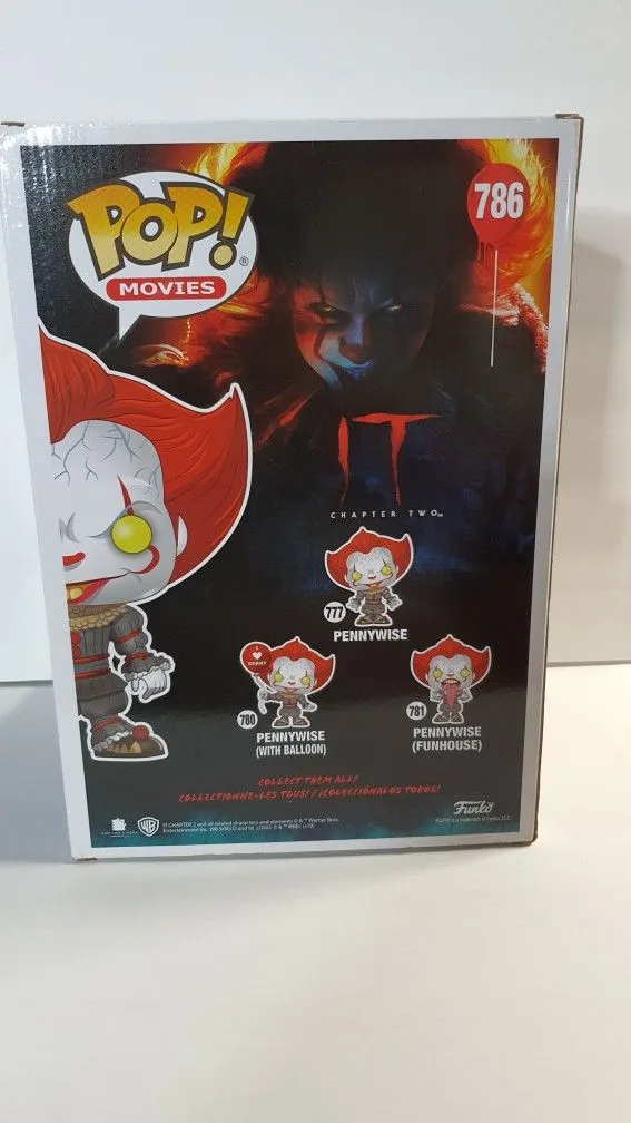 NIB FUNKO POP PENNYWISE 10 INCH JUMBO SIZE image indicator(2)
