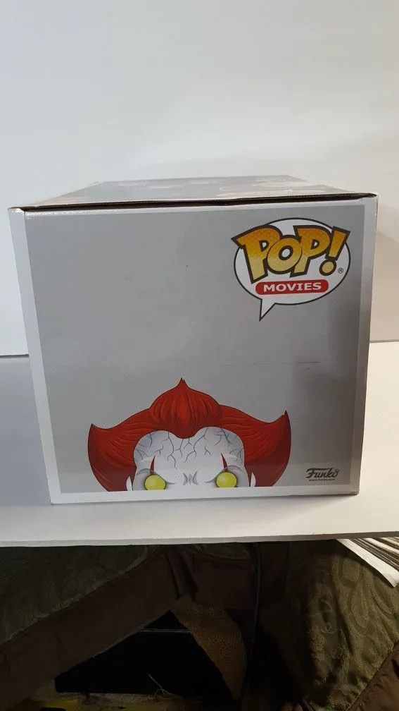 NIB FUNKO POP PENNYWISE 10 INCH JUMBO SIZE image indicator(4)