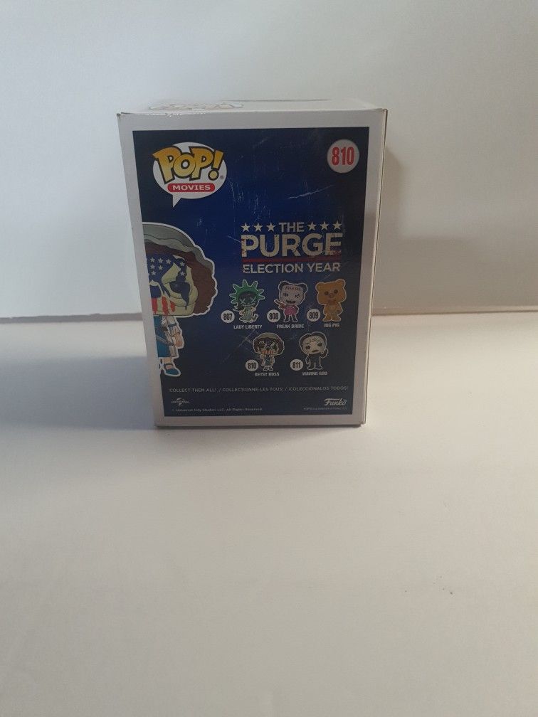FUNKO POP MOVIES BETSY ROSS -THE PURGE ELECTION YEAR - photo 3
