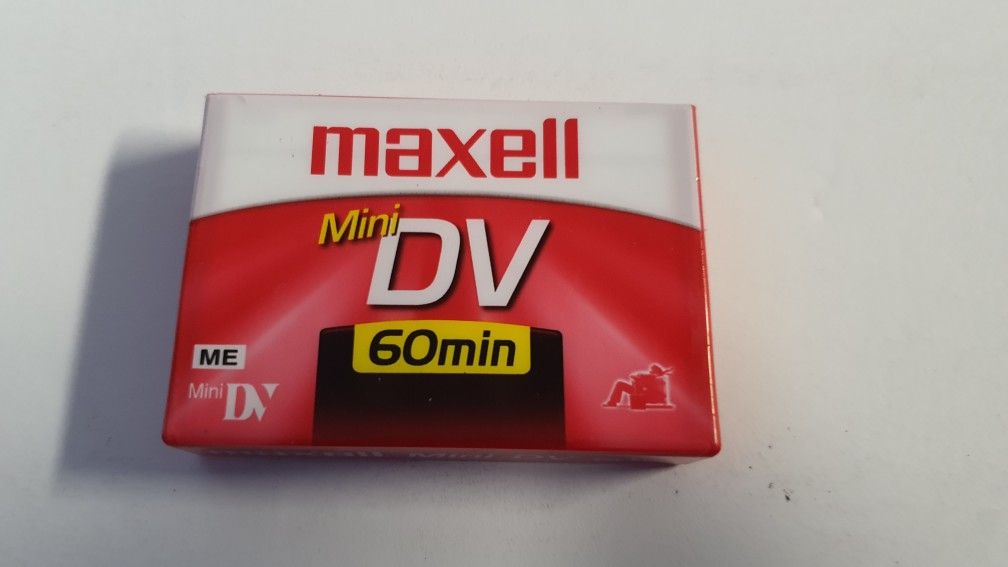 NEW SEALED MAXelELL 60 MINUTE MINI DV CASSETTE 4 PACK - photo 4