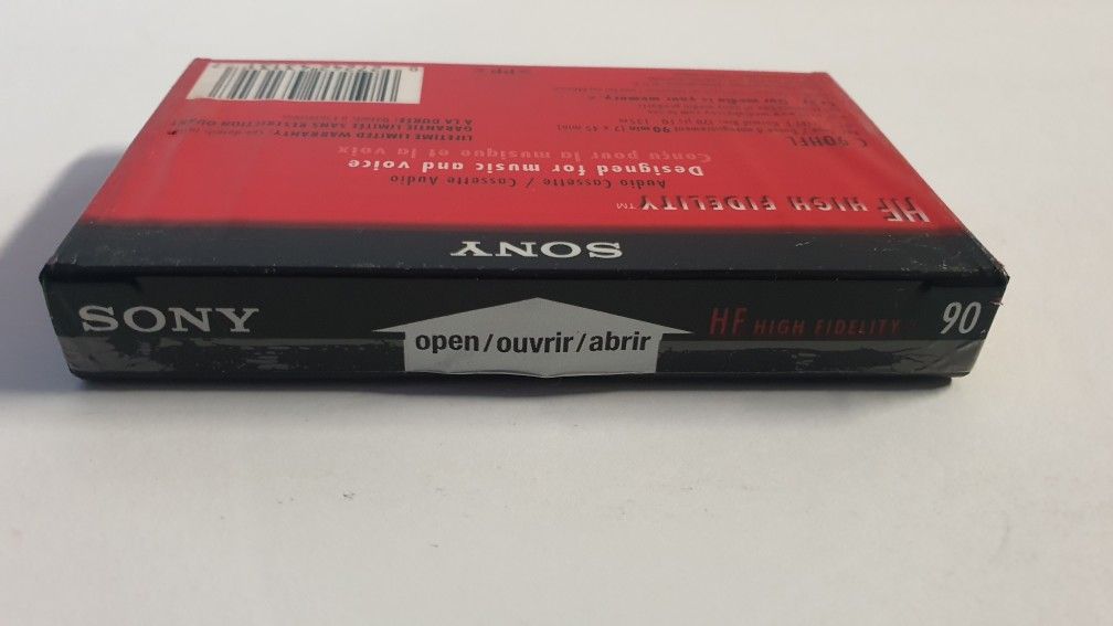 NEW SEALED VINTAGE SONY c-90 HFL 90 minute CASSETTE - photo 4