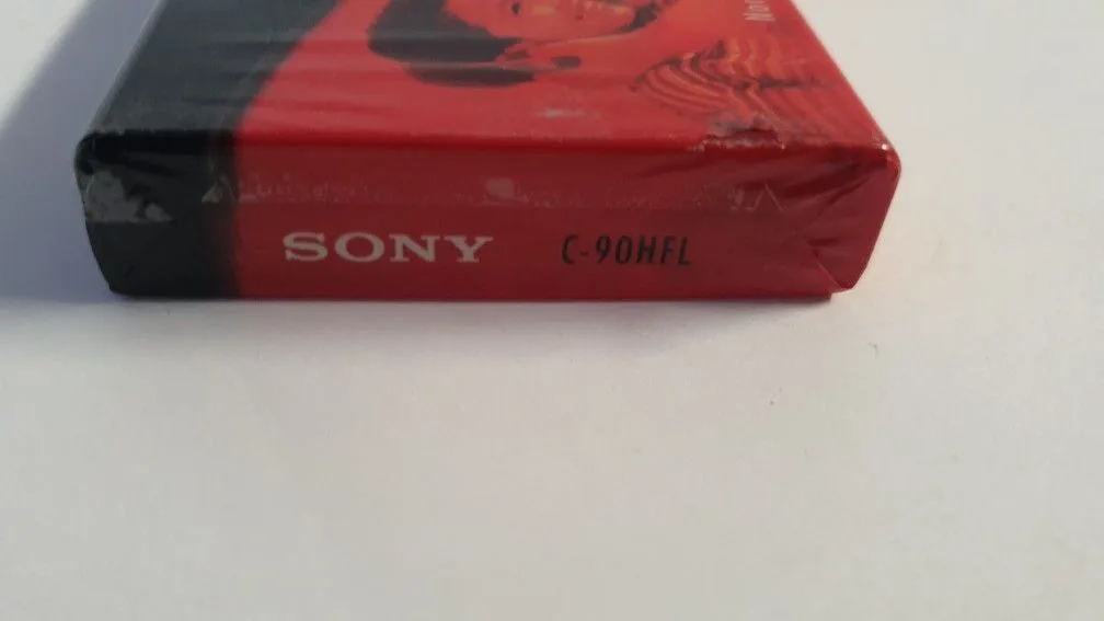 NEW SEALED VINTAGE SONY c-90 HFL 90 minute CASSETTE image indicator(5)